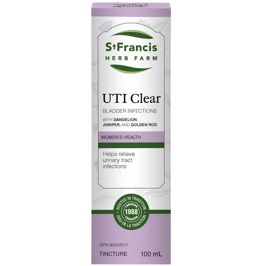 St. Francis UTI Clear 100mL- ST FRANCIS HERB FARM-The Health Store- Default Title