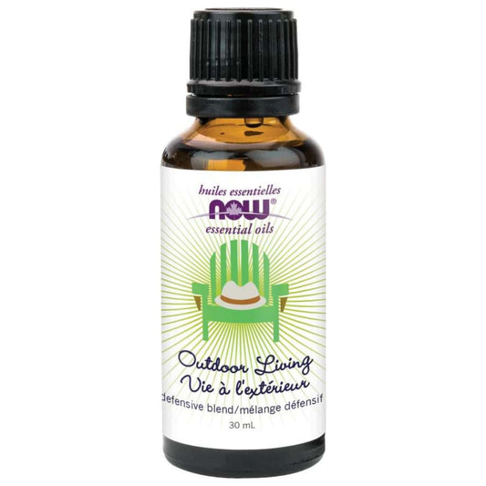 NOW Outdoor Living Essential Oil Blend 30mL- PURE SOURCE-The Health Store- Default Title