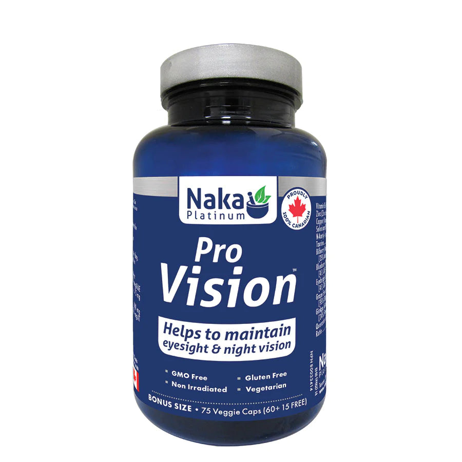 Naka Pro Vision 75vcaps- NAKA ORIGINAL-The Health Store- Default Title