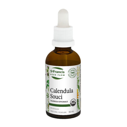 St. Francis Calendula Souci Tincture 50mL- ST FRANCIS HERB FARM-The Health Store- Default Title