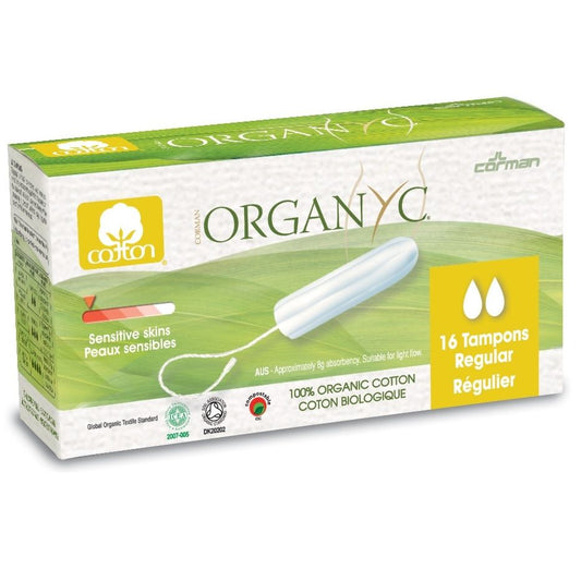 Organ(y)c Tampons Regular 16 Pack- PURITY LIFE-The Health Store- Default Title