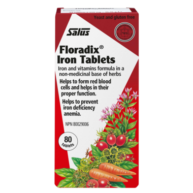 Salus Floradix Iron 80 Tabs- HEATHOLOGY-The Health Store- Default Title