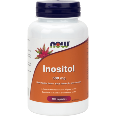 NOW Inositol 500mg 100 Caps- PURE SOURCE-The Health Store- Default Title