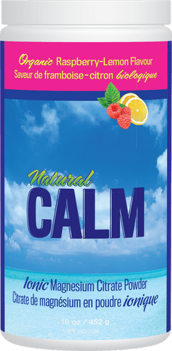 Natural Calm Raspberry Lemon Powder 452g- PURITY LIFE-The Health Store- Default Title