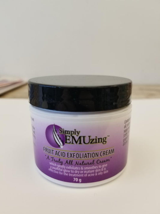SIMP EMUzing Fruit Acid Exfoliation Cream 70g- TAVISTOCK EMU PRODUCTS-The Health Store- Default Title
