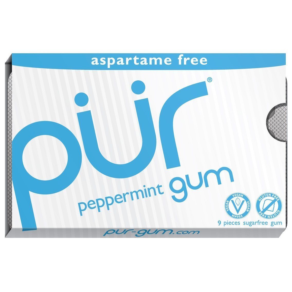 Pur Gum Peppermint 9Pc- PURITY LIFE-The Health Store- Default Title