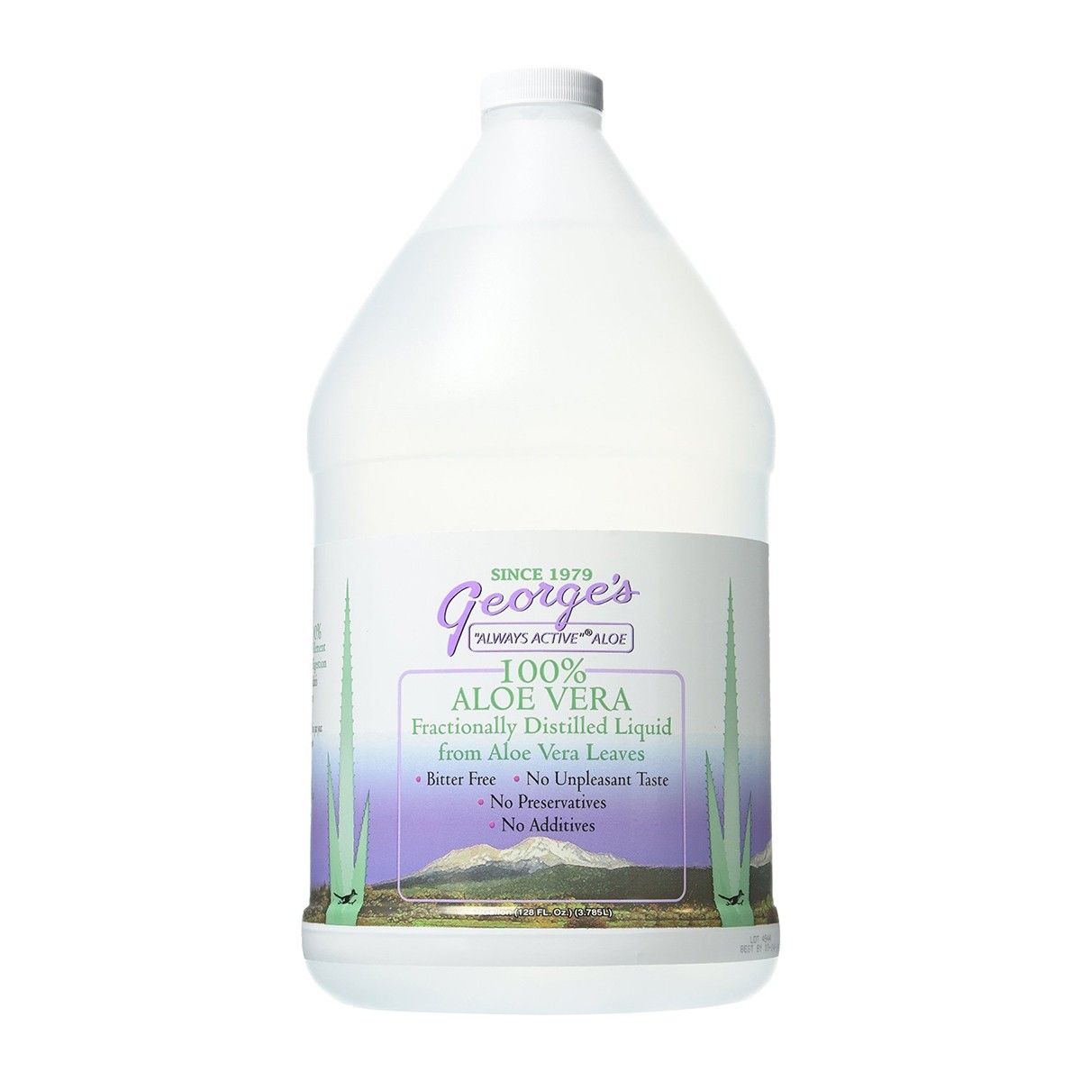 GEORGE'S 100% Aloe Vera Distillate 3.78L- ONTARIO NATURAL FOOD CO-OP-The Health Store- Default Title