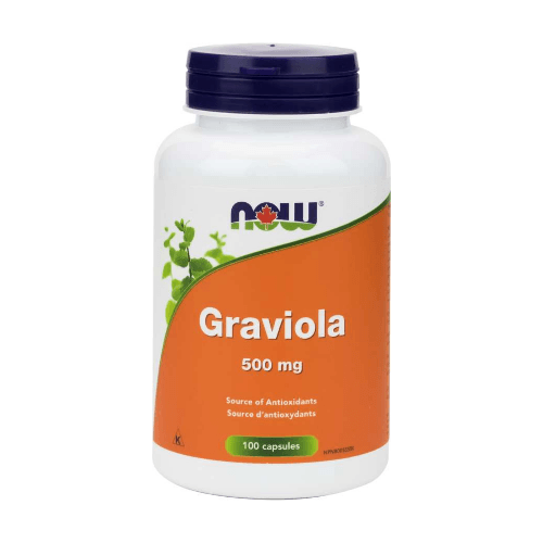 NOW Graviola 500mg 100 Caps- PURE SOURCE-The Health Store- Default Title