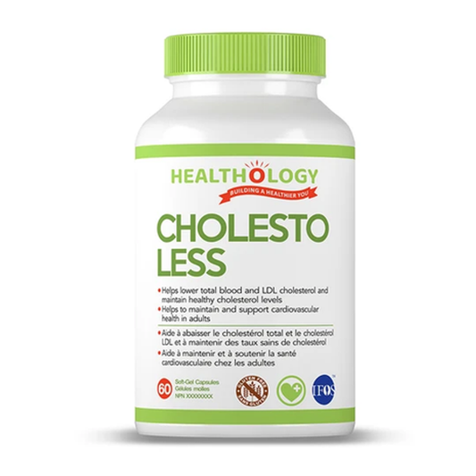 Healthology Cholesto-Less 60 Soft Gels- HEATHOLOGY-The Health Store- Default Title