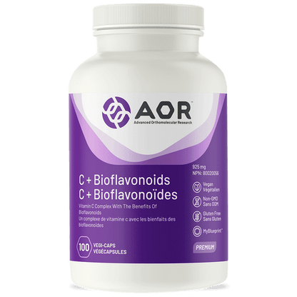 AOR C + Bioflavonoids 100 V Caps- AOR-The Health Store- Default Title