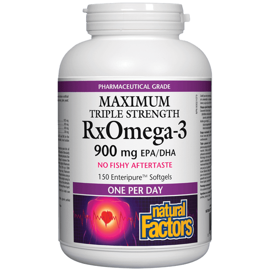Natural Factors Rx Omega-3 900mg 150 Soft Gels