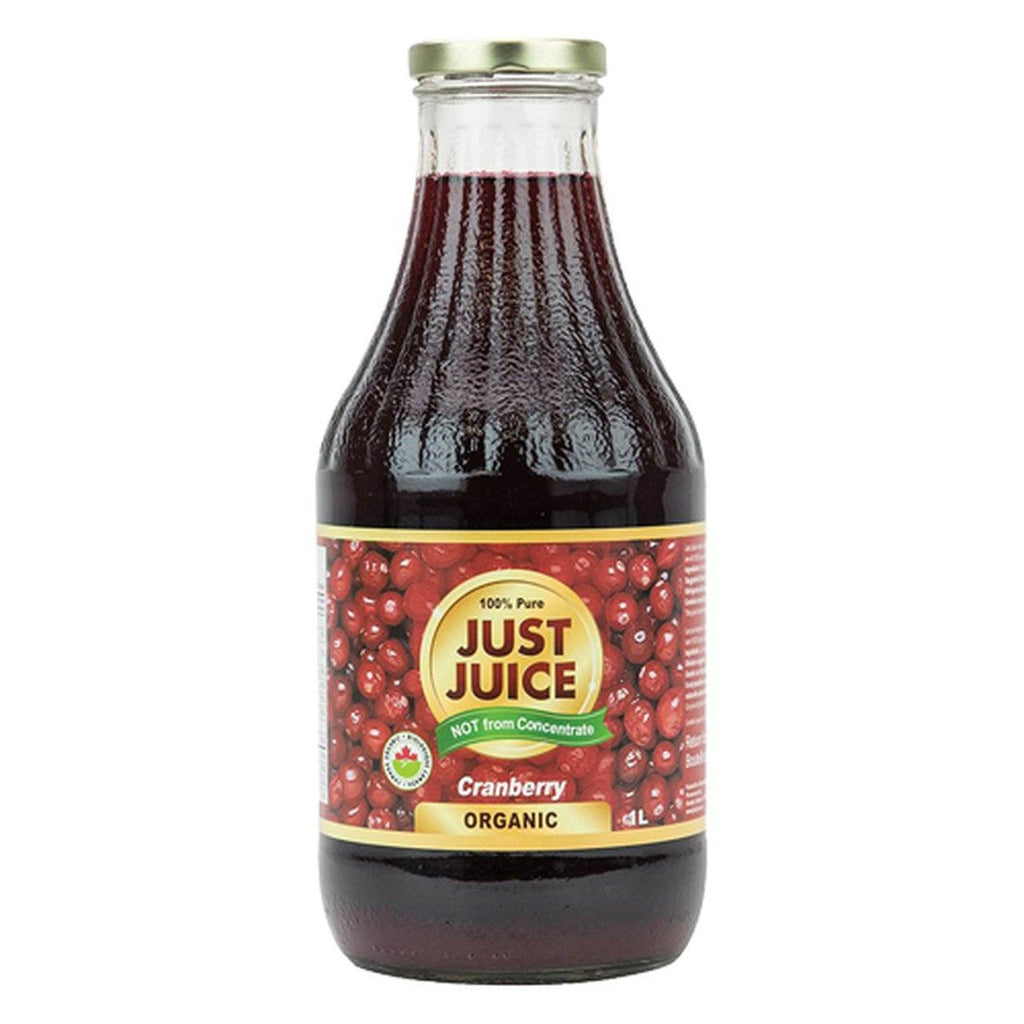 JUST Organic Cranberry Juice 1L- PURE SOURCE-The Health Store- Default Title