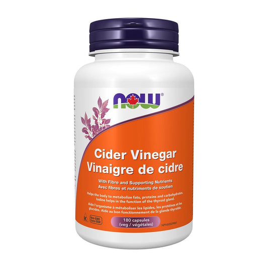 NOW Cider Vinegar 180 Caps