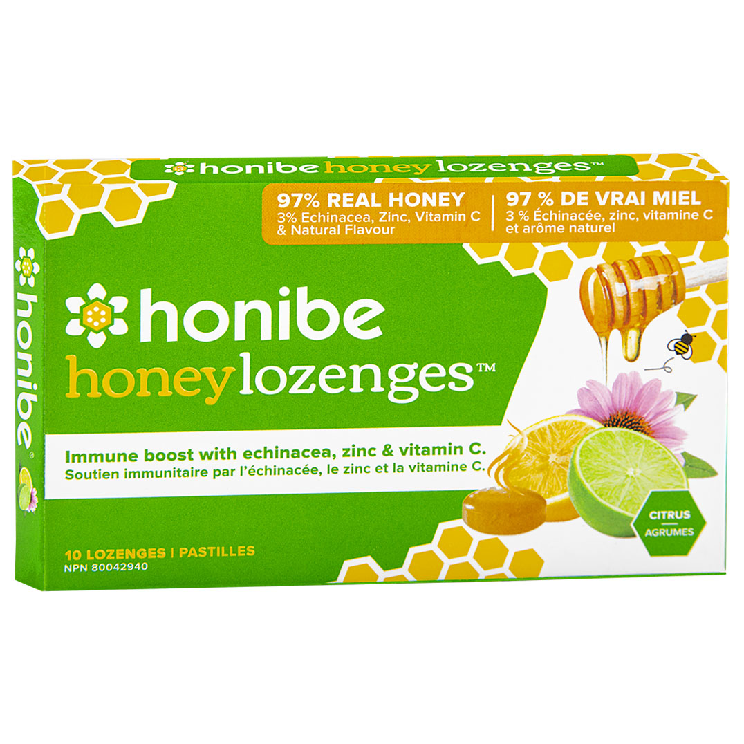 Honibe Honey Lozenges Citrus Immune Mix 10 Lozenges