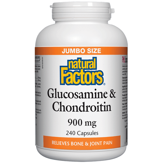 Natural Factors Glucosamine Chondroitin Sulfate 900mg 240 Caps