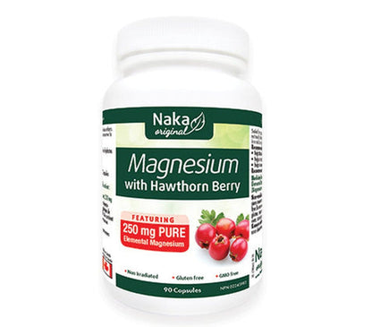 Naka Magesium + Hawthorn Berry 90 Caps- NAKA ORIGINAL-The Health Store- Default Title