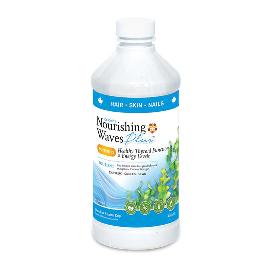 Nourishing Waves Plus Healthy Thyroid & Energy 450mL- NANTON NUTRACEUTICALS LTD-The Health Store- Default Title