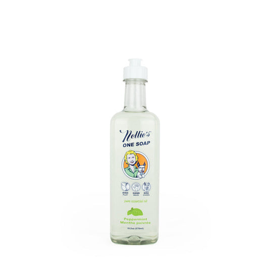 NELLIE'S One Soap Peppermint 510mL