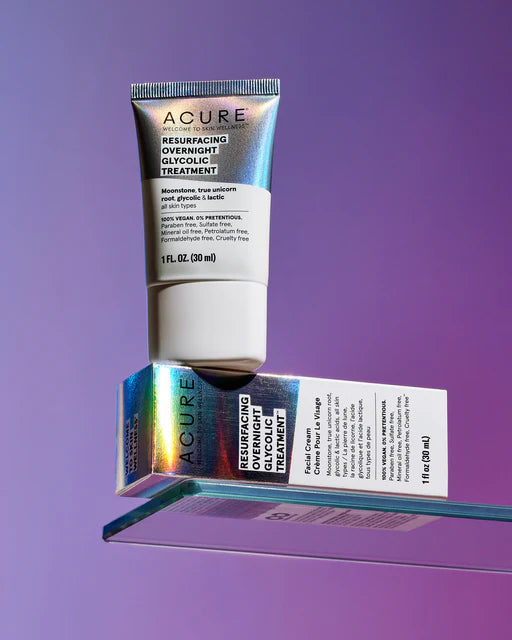 ACURE Resurfacing Overnight Glycolic Treatment 30mL