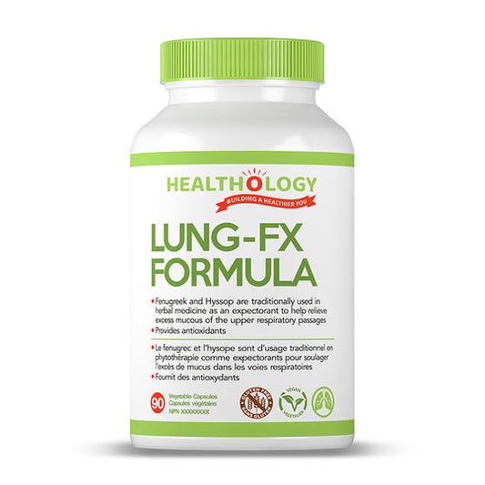 Healthology LUNG-FX Lung Formula 60 Soft Gels- HEATHOLOGY-The Health Store- Default Title