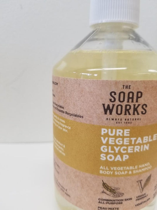 SOA Pure Glycerine Liquid Soap 500mL- PURITY LIFE-The Health Store- Default Title