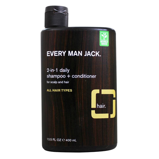 Every Man Jack 2-In-1 Shampoo Conditioner Sandalwood 400mL