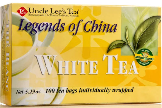 Uncle Lee's Legends Organic White Tea - 100 bags- PURE SOURCE-The Health Store- Default Title