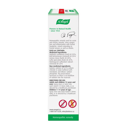 A.Vogel Sinna Nasal Spray 20mL- BIO FORCE-The Health Store- Default Title