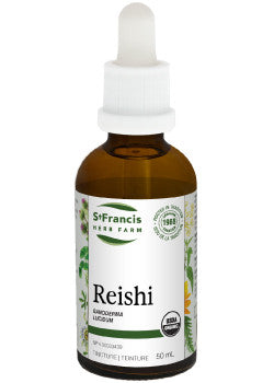 St. Francis Reishi Tincture 50mL- ST FRANCIS HERB FARM-The Health Store- Default Title
