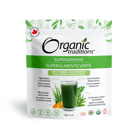 Organic Traditions Supergreens 100G- PURITY LIFE-The Health Store- Default Title