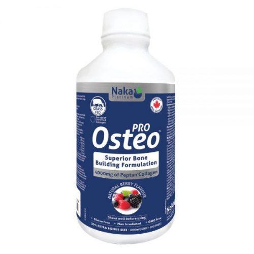 Naka Pro Osteo Bone Building Formula 4000mg Pepten Collagen 600mL